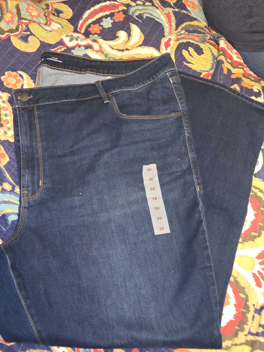 Old Navy Women's Dark Indigo Bootcut Jeans